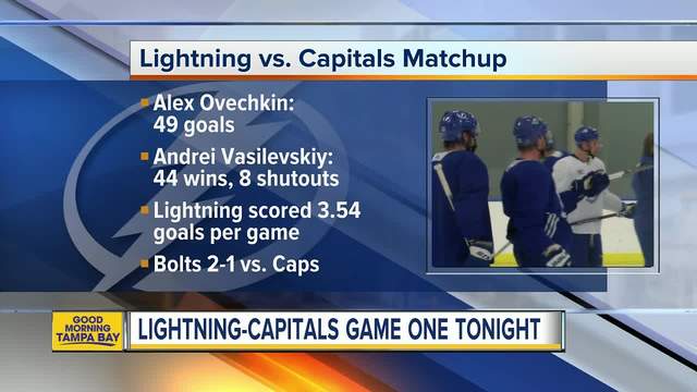 Nikita Kucherov finally gets to compete against fellow countryman Alex Ovechkin in the Stanley Cup playoffs