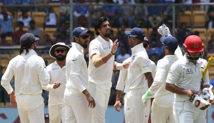 India thrashes debutant Afghanistan in historic Bengaluru Test By Odishatv Bureau Last updated Jun 15 2018 Share