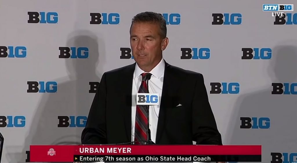 Urban Meyer says he failed on media day dealing with Zach Smith