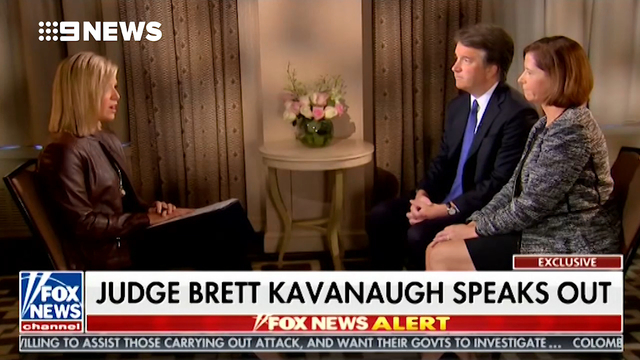 In TV interview, Kavanaugh denies sexual allegations; Dems ramp up resistance - VIDEO