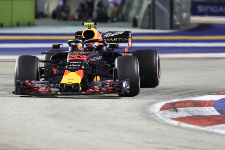 Max Verstappen- Red Bull- Singapore GP