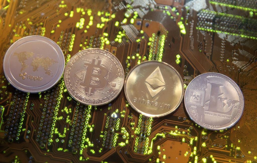 Ether and Litecoin were both up more than 8.5 per cent and Bitcoin the biggest by market value rose 5.4 per cent. REUTERS