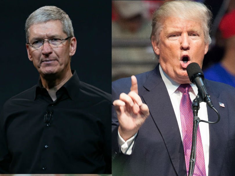Trump: Apple could be tax free if it makes products in the US