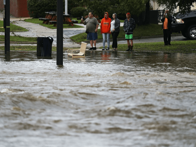 Tropical Depression Florence on Monday continues to lash the Carolinas