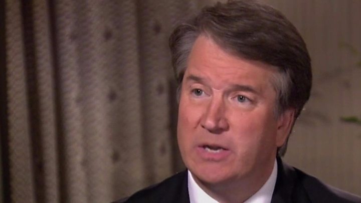 Media playback is unsupported on your device                  Media caption Brett Kavanaugh'I've never sexually assaulted anyone