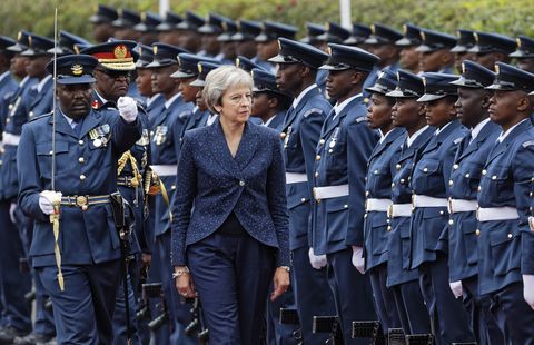 Britain's May Seeks to Boost Trade Ties on Africa Trip